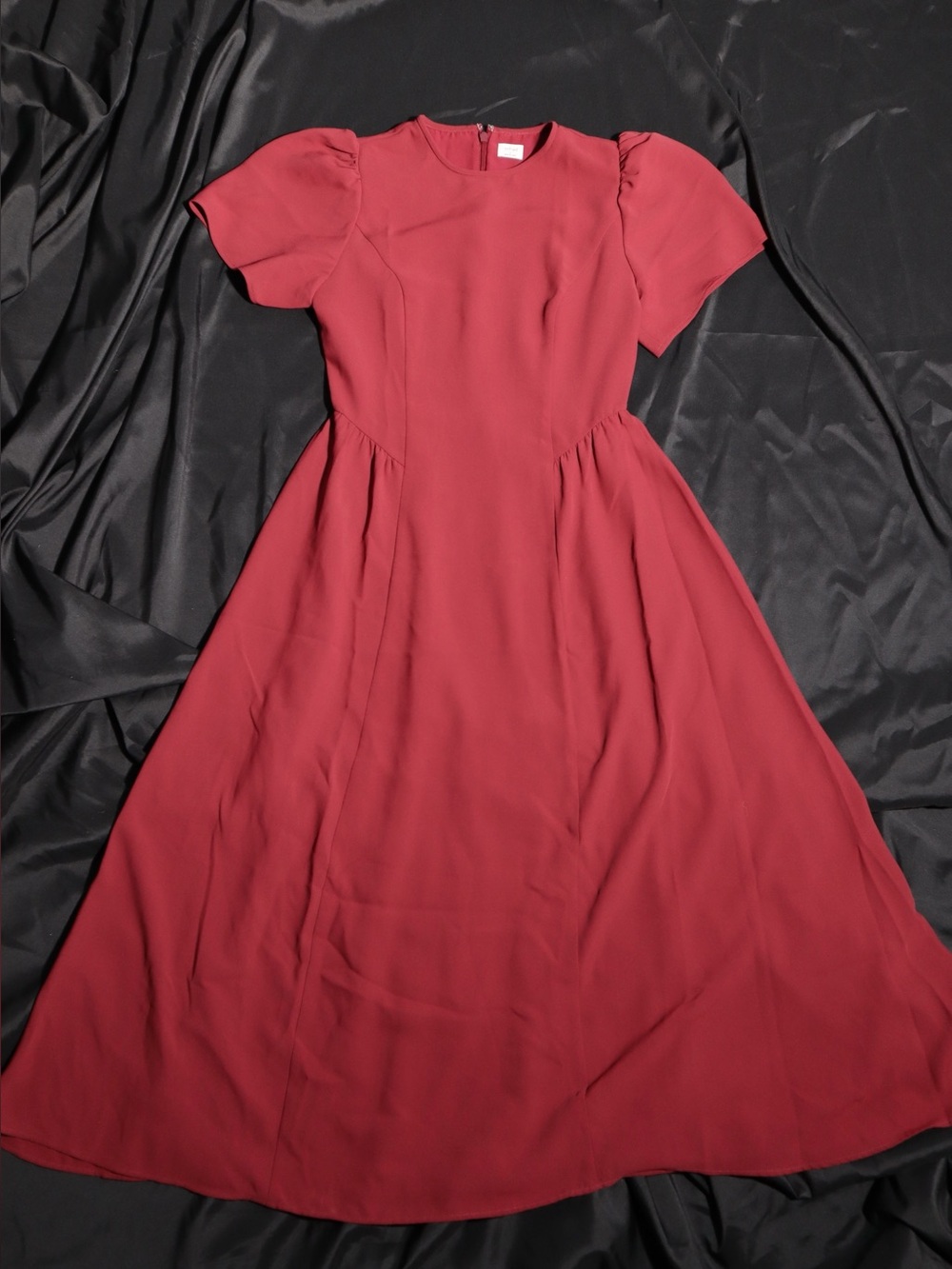 Aritzia Maroon A-Line Full Length Gown